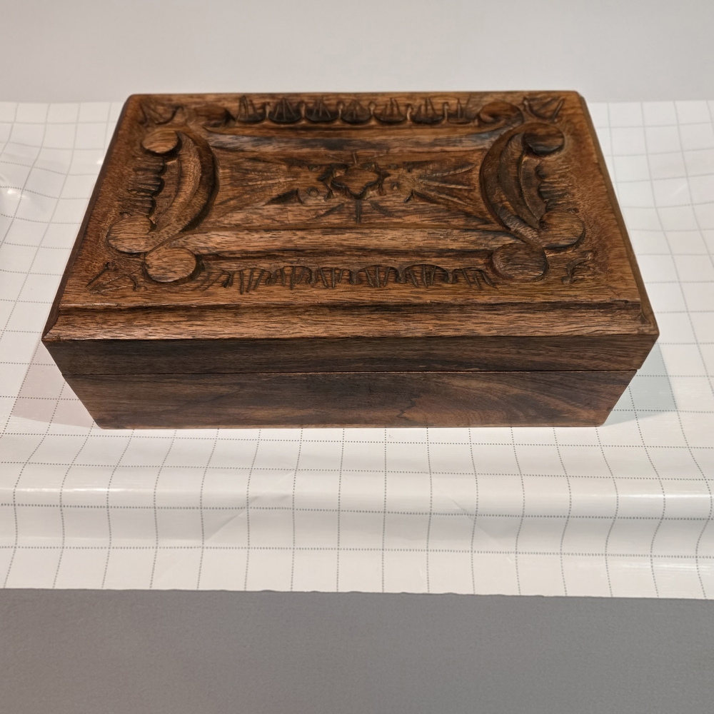 Handcrafted Wooden Storage Box